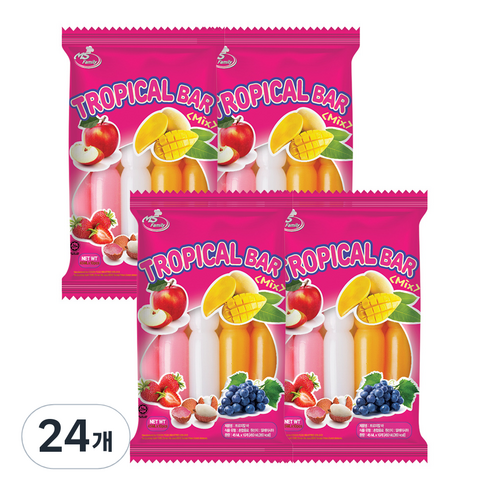 COCON 트로피칼 아이스바 10p, 450ml, 24개
