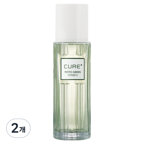 김정문알로에 라 센스 로어 큐어 피토 그린 토너 에스, 130ml, 2개