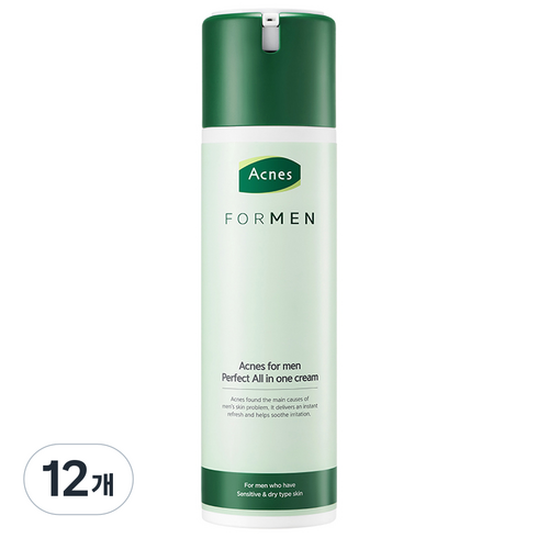 아크네스 포맨 퍼펙트 올인원 크림, 200ml, 12개