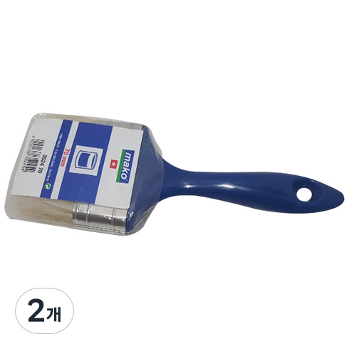 mako 마코 평면 브러쉬, 2개