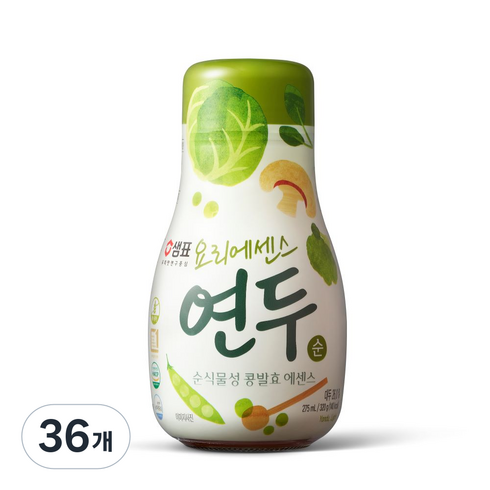 연두 요리에센스 순맛, 275ml, 36개