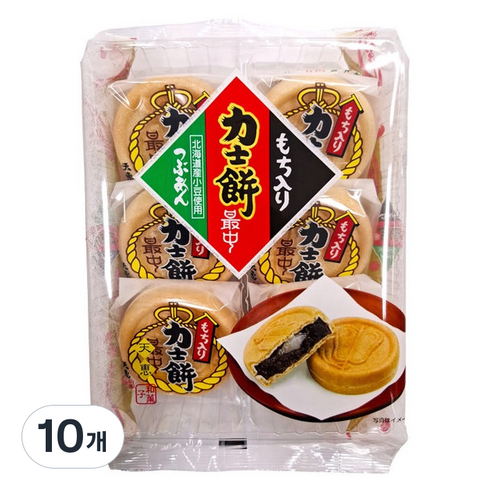 텐케 역사 모나카 과자, 180g, 10개