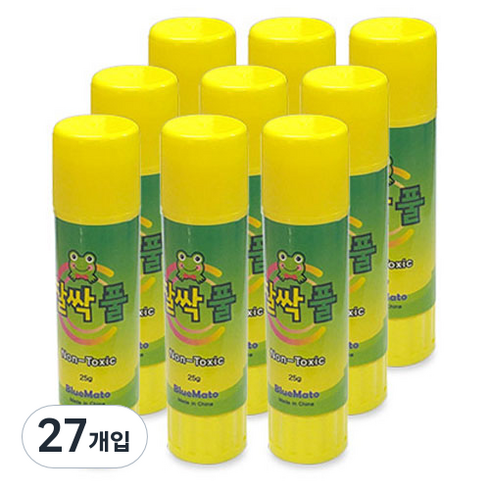 블루마토 찰싹풀, 25g, 27개입