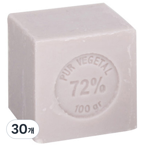테오필베르통 마르세유 비누, 100g, 30개