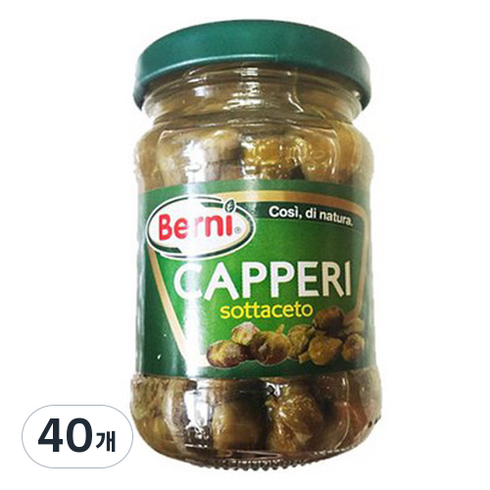 Berni 케이퍼절임, 96g, 40개