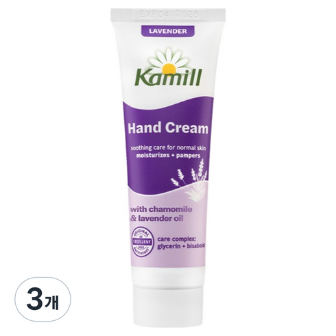 카밀 핸드크림 라벤더, 30ml, 3개