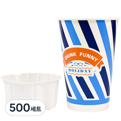보니팩 음료 콜팝컵, 1개입, 500개