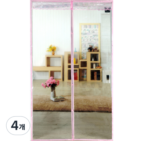 알뜨리 고무자석식 방풍비닐 2p, 4개
