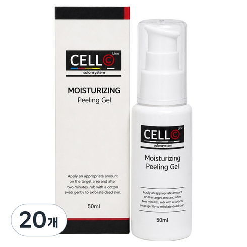 셀라인 필링겔 각질제거제, 50ml, 20개