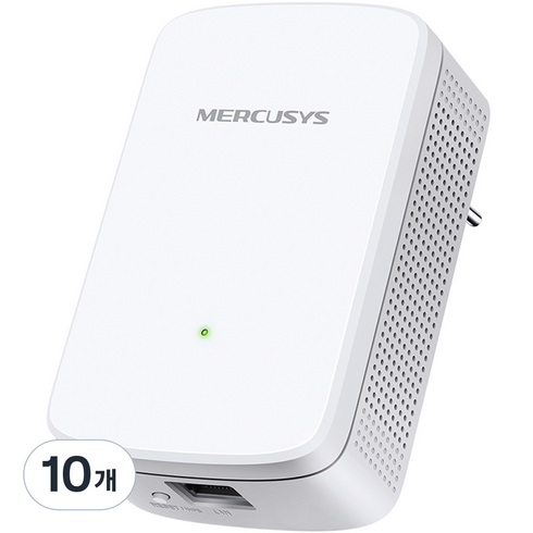 머큐시스 300 Mbps 와이파이 증폭기 내장안테나, ME10, 10개