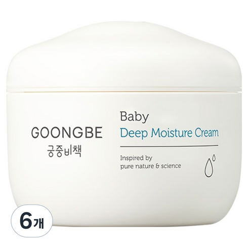 궁중비책 베이비 딥 모이스처 고보습 크림, 100ml, 6개