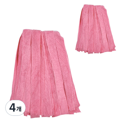 월드크린 극세사 마포걸레 270g, 4개
