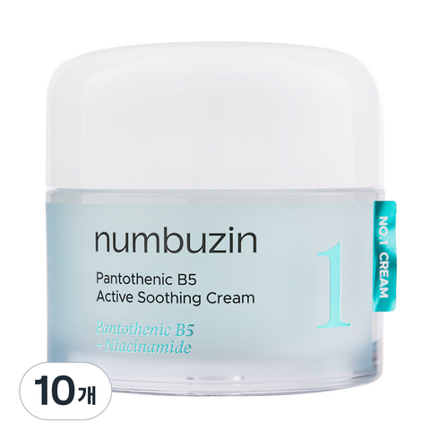 넘버즈인 1번 판토텐산 액티브 수딩크림, 80ml, 10개
