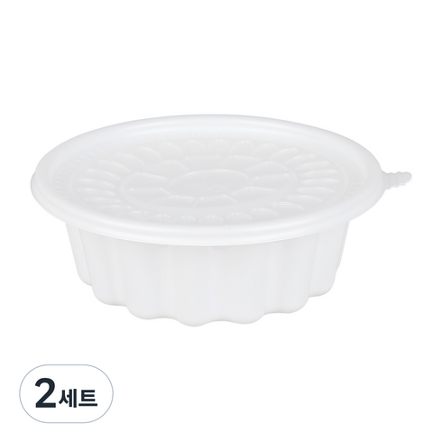 CN-195 우동용기 소 원형용기 1100ml, 20개, 2세트