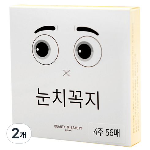 뷰티인뷰티 눈치꼭지 니플밴드 4주용 56p, 2개