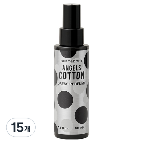 더프트앤도프트 드레스퍼퓸, 엔젤스코튼, 100ml, 15개