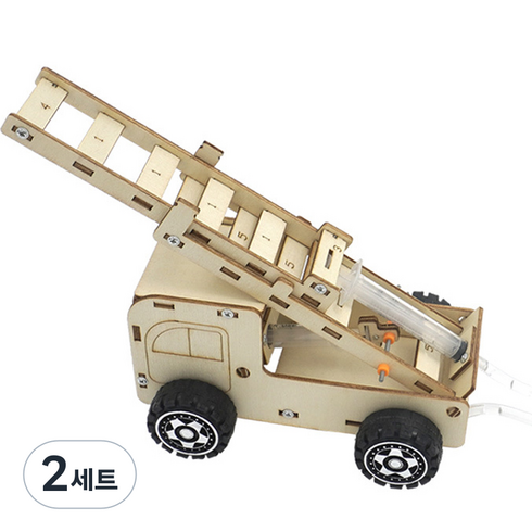 티처스 STEAM 유압 고가 소방사다리차 만들기 R-52, 2세트