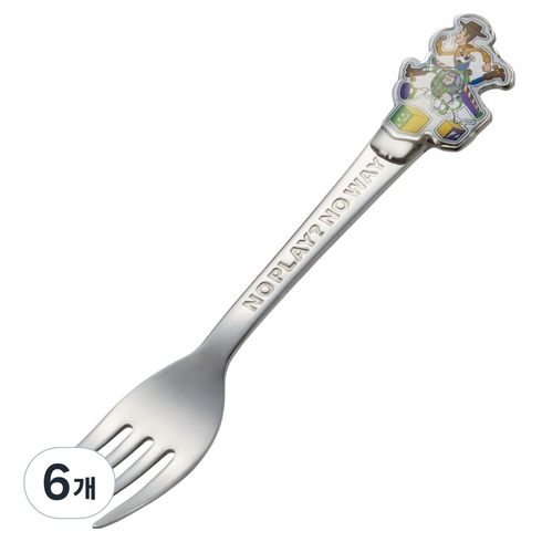 스케이터 마스코트 스텐 포크, ToyStory, 6개, 단품
