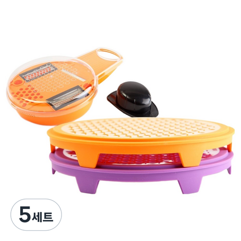 베링 실리콘 네이처 칩메이커 세트, 5세트, 오렌지+퍼플