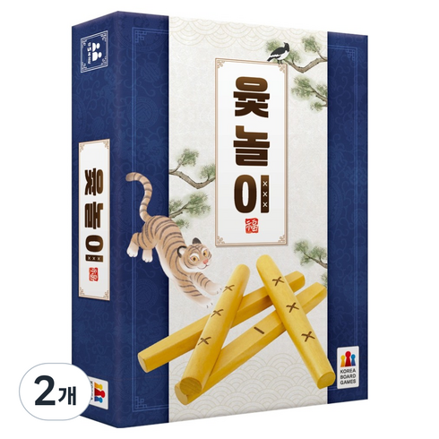 코리아보드게임즈 윷놀이, 혼합색상, 2개