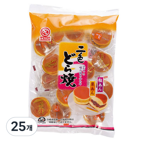텐케 두가지맛 도라야키, 220g, 25개