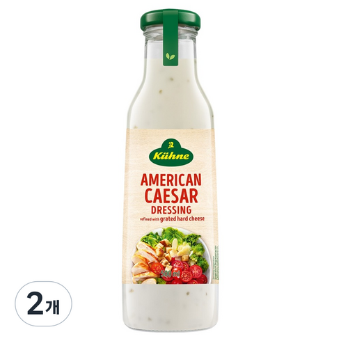 퀴네 아메리칸 시저 드레싱, 2개, 500ml