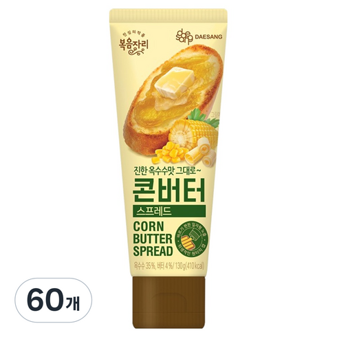 복음자리 콘버터스프레드, 130g, 60개