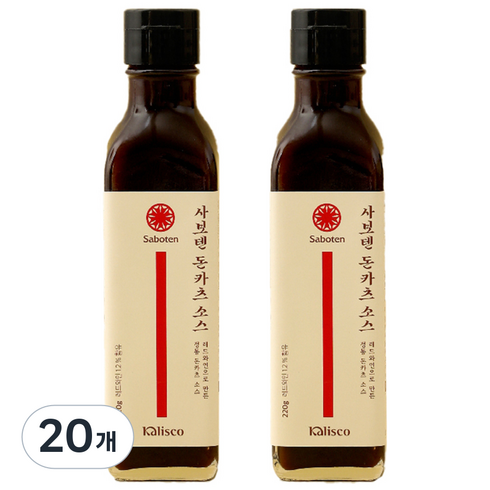 Saboten 돈카츠소스, 220g, 20개