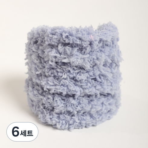 코히모 모루 인형 철사 공예 만들기 DIY 세트 3W159, 연그레이, 6세트