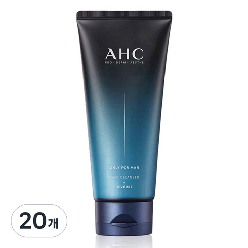 AHC 온리포맨 폼 클렌저, 140ml, 20개