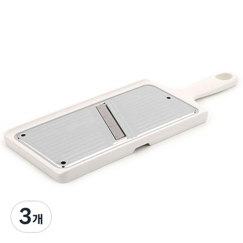 시모무라 야채 슬라이서, 화이트, 3개