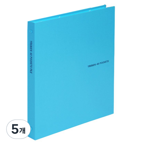 드림산업 트레비엥 합지 파일 40매입, 하늘, 5개