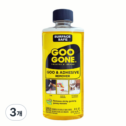 구곤 스티커 제거제, 237ml, 3개