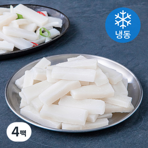 해슬로 대왕오징어 몸채 (냉동), 1kg, 4팩