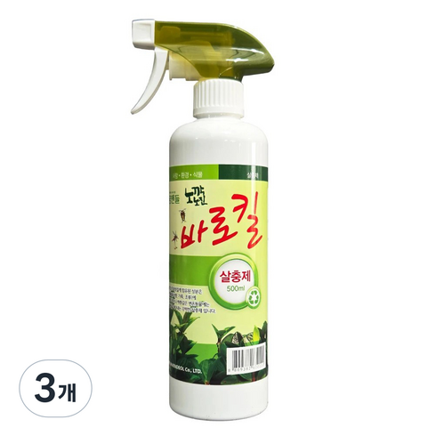 꿈앤들 노깍노진 바로킬 스프레이 유인살충제, 500ml, 3개
