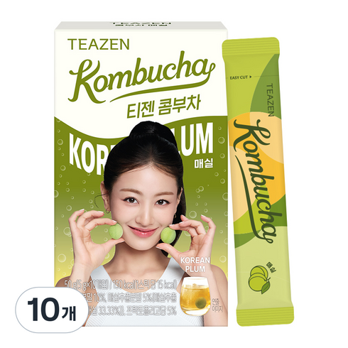 티젠 콤부차 매실, 5g, 10개입, 10개