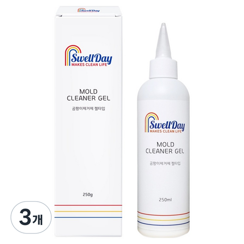 스웰데이 곰팡이제거제 고농축 젤타입, 250ml, 3개