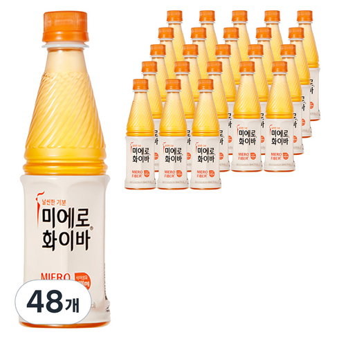 미에로화이바 PET, 350ml, 48개