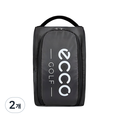 에코 ECCO 골프화 신발주머니, 그레이, 2개