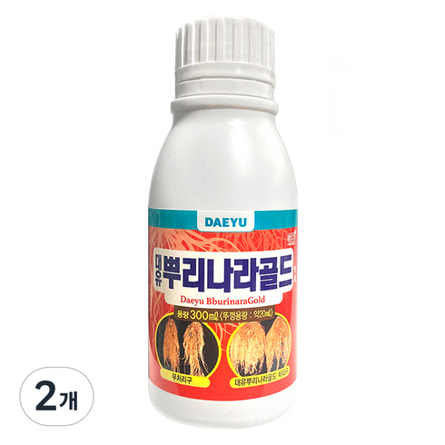 대유 뿌리나라 골드 식물관리제 440g, 300ml, 2개