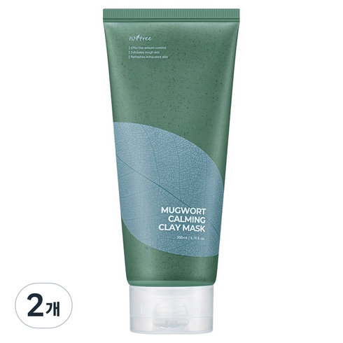 이즈앤트리 머그워트 카밍 클레이 마스크 200ml, 1개입, 2개