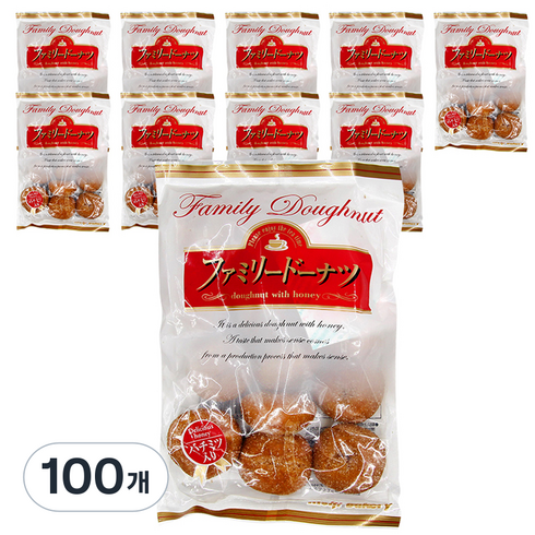 메이지 베이커리 패밀리도넛, 130g, 100개