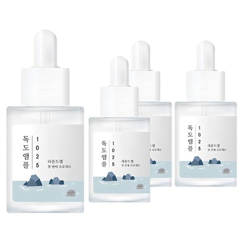 라운드랩 1025 독도 앰플, 45g, 4개