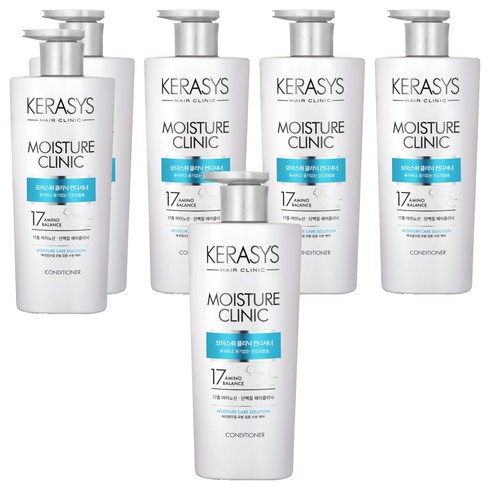 케라시스 모이스춰 클리닉 단백질 컨디셔너, 600ml, 6개