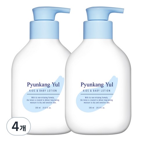 편강율 키즈 앤 베이비 로션 스위트 오렌지, 590ml, 4개