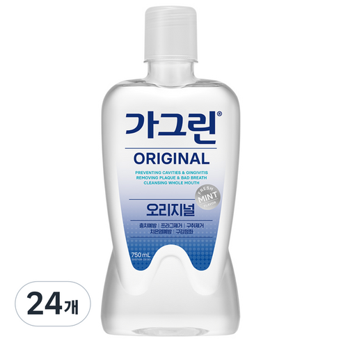 가그린 오리지널 구강청결제, 750ml, 24개