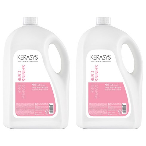 케라시스 샤이닝케어 데미지 린스, 4L, 2개
