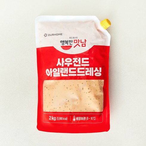 아워홈 행복한맛남 사우전아일랜드드레싱, 2kg, 1개