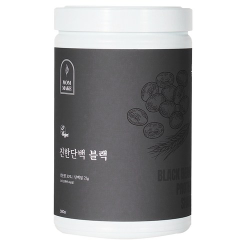 맘메이크 진한단백 블랙, 500g, 1개