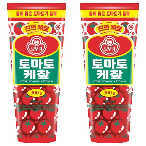 오뚜기 토마토 케챂, 300g, 2개